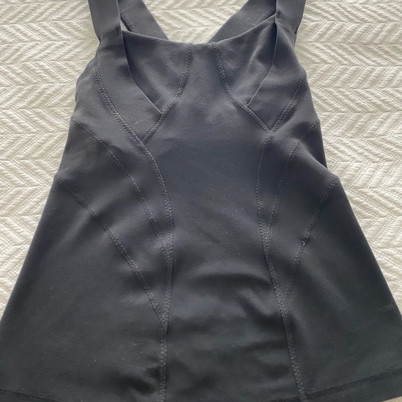 Lulemon black criss cross back tank top—— excellent condition! - Picture 4 of 9